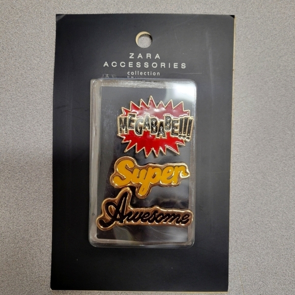 ❣ 💥ZARA🌟NIB✨️SUPER CUTE BROOCHES💖❇️ - Picture 1 of 8